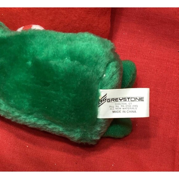 Del Monte Plush Christmas Yumkins 1991 Vegetable Tree Ornaments Set of 6 - Picture 9 of 12